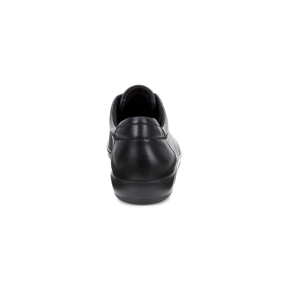 Tenis Mujer - ECCO Soft 2.0 Tie - Negros - VMH513807